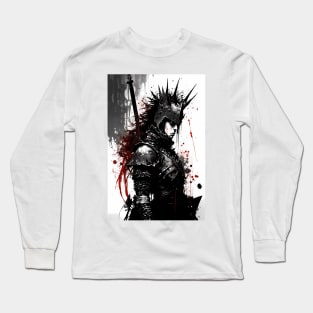 Gothic Punk Medieval Knight Long Sleeve T-Shirt